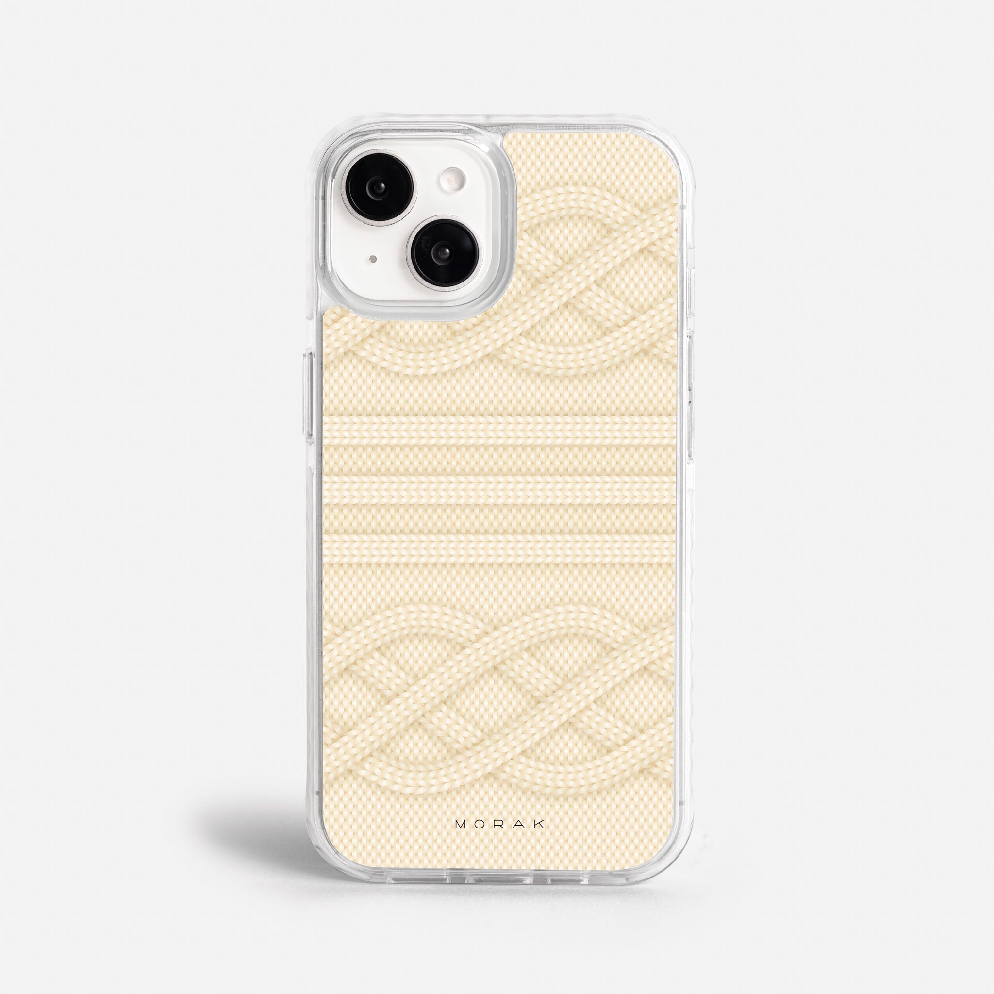 Case Nudos - Blanco Premium – Protección antigolpe | Diseño colombiano | Morak