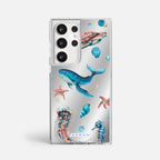 Case Funda Ocean Friends - Espejo Premium Para iPhone 17-12 Samsung S26-S22