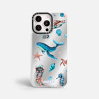 Case Funda Ocean Friends - Espejo Premium Para iPhone 17-12 Samsung S26-S22