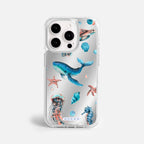 Case Funda Ocean Friends - Espejo Premium Para iPhone 17-12 Samsung S26-S22