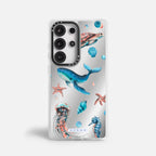 Case Funda Ocean Friends - Espejo Premium Para iPhone 17-12 Samsung S26-S22