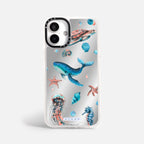 Case Funda Ocean Friends - Espejo Premium Para iPhone 17-12 Samsung S26-S22