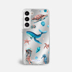 Case Funda Ocean Friends - Espejo Premium Para iPhone 17-12 Samsung S26-S22