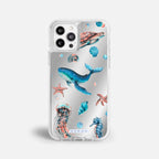Case Funda Ocean Friends - Espejo Premium Para iPhone 17-12 Samsung S26-S22