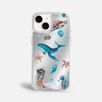 Case Funda Ocean Friends - Espejo Premium Para iPhone 17-12 Samsung S26-S22