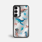Case Funda Ocean Friends - Espejo Premium Para iPhone 17-12 Samsung S26-S22