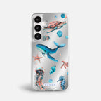 Case Funda Ocean Friends - Espejo Premium Para iPhone 17-12 Samsung S26-S22