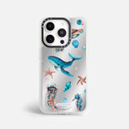 Case Funda Ocean Friends - Espejo Premium Para iPhone 17-12 Samsung S26-S22