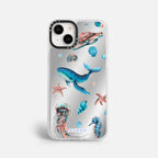 Case Funda Ocean Friends - Espejo Premium Para iPhone 17-12 Samsung S26-S22