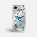 Case Funda Ocean Friends - Espejo Premium Para iPhone 17-12 Samsung S26-S22