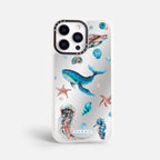 Case Funda Ocean Friends - Espejo Premium Para iPhone 17-12 Samsung S26-S22