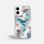 Case Funda Ocean Friends - Espejo Premium Para iPhone 17-12 Samsung S26-S22