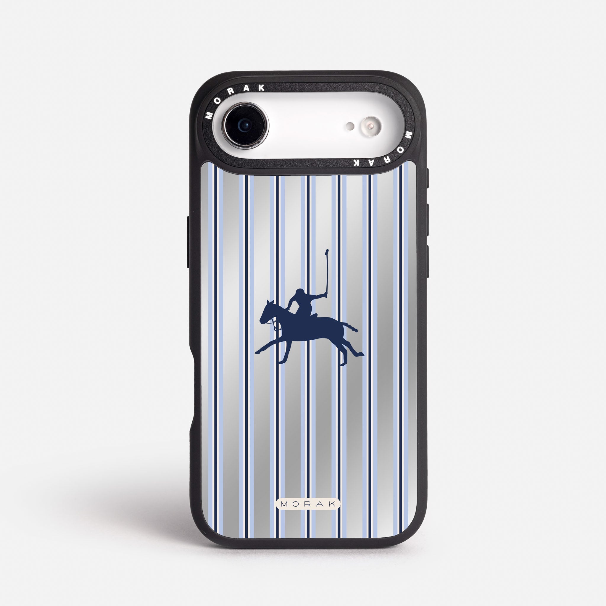 Case Polo Stripe - Espejo Premium – Protección antigolpe | Diseño colombiano | Morak