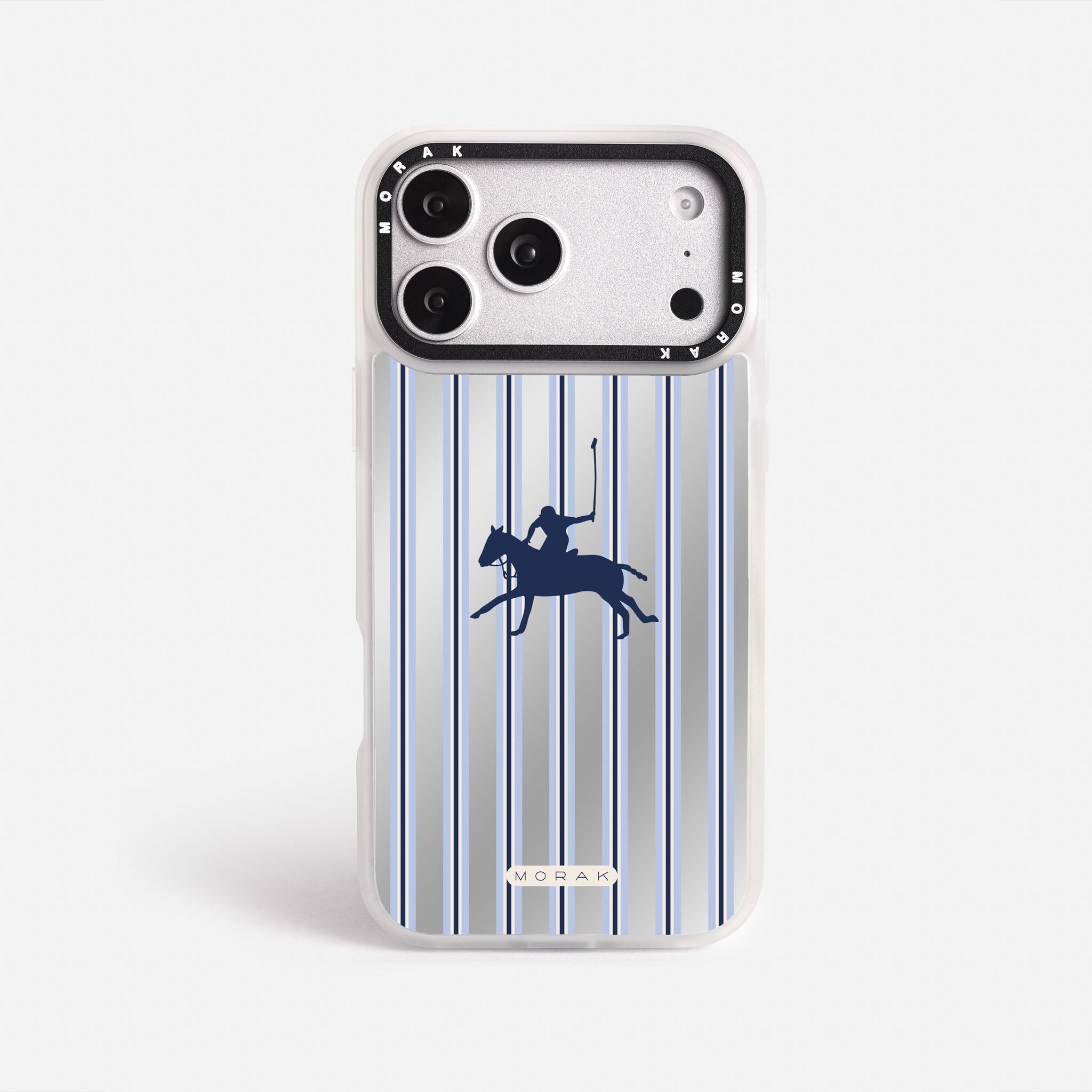 Case Polo Stripe - Espejo Premium – Protección antigolpe | Diseño colombiano | Morak