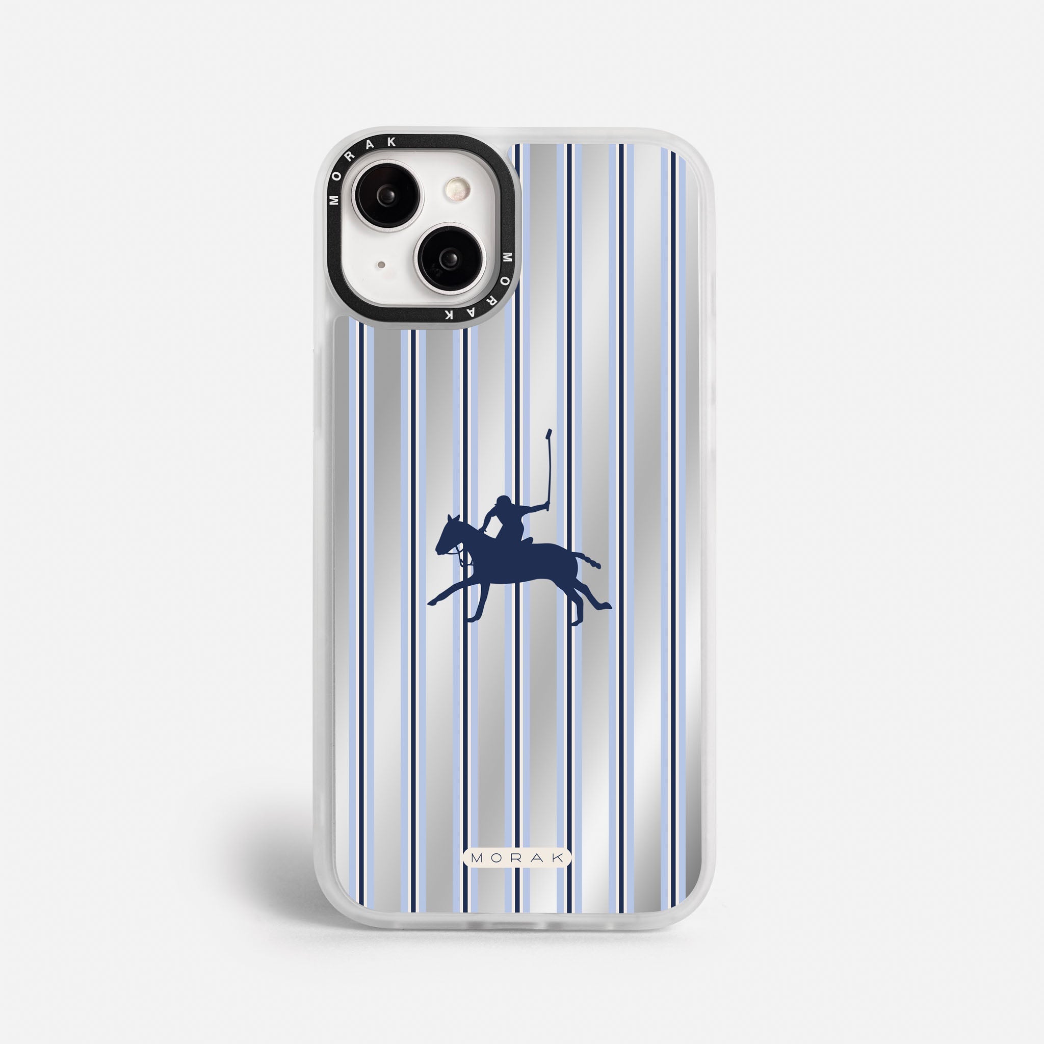 Case Polo Stripe - Espejo Premium – Protección antigolpe | Diseño colombiano | Morak