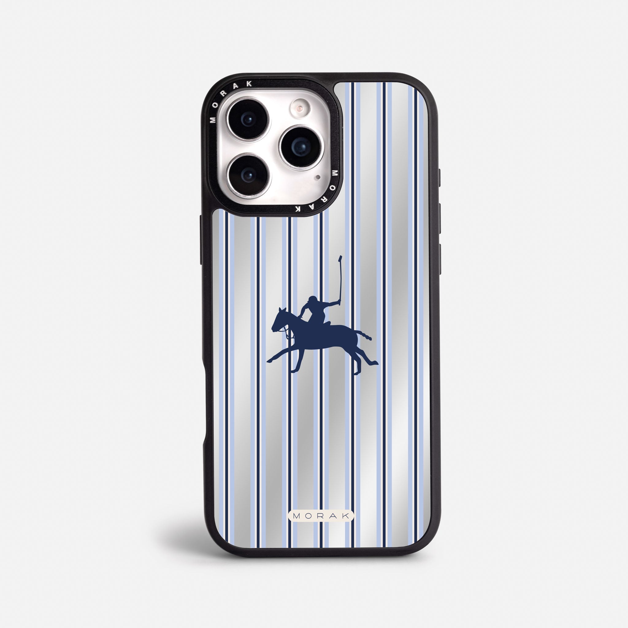 Case Polo Stripe - Espejo Premium – Protección antigolpe | Diseño colombiano | Morak