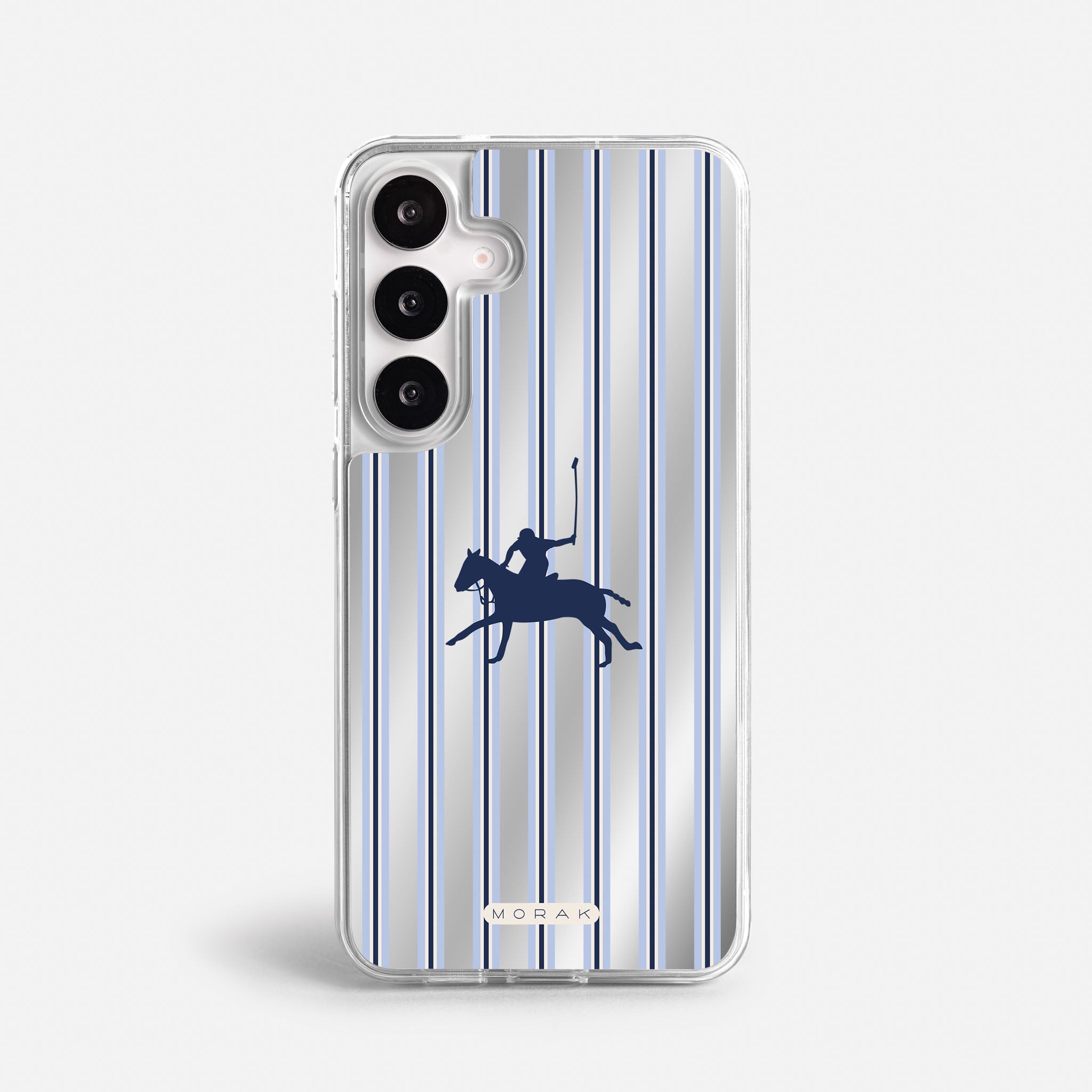 Case Polo Stripe - Espejo Premium – Protección antigolpe | Diseño colombiano | Morak