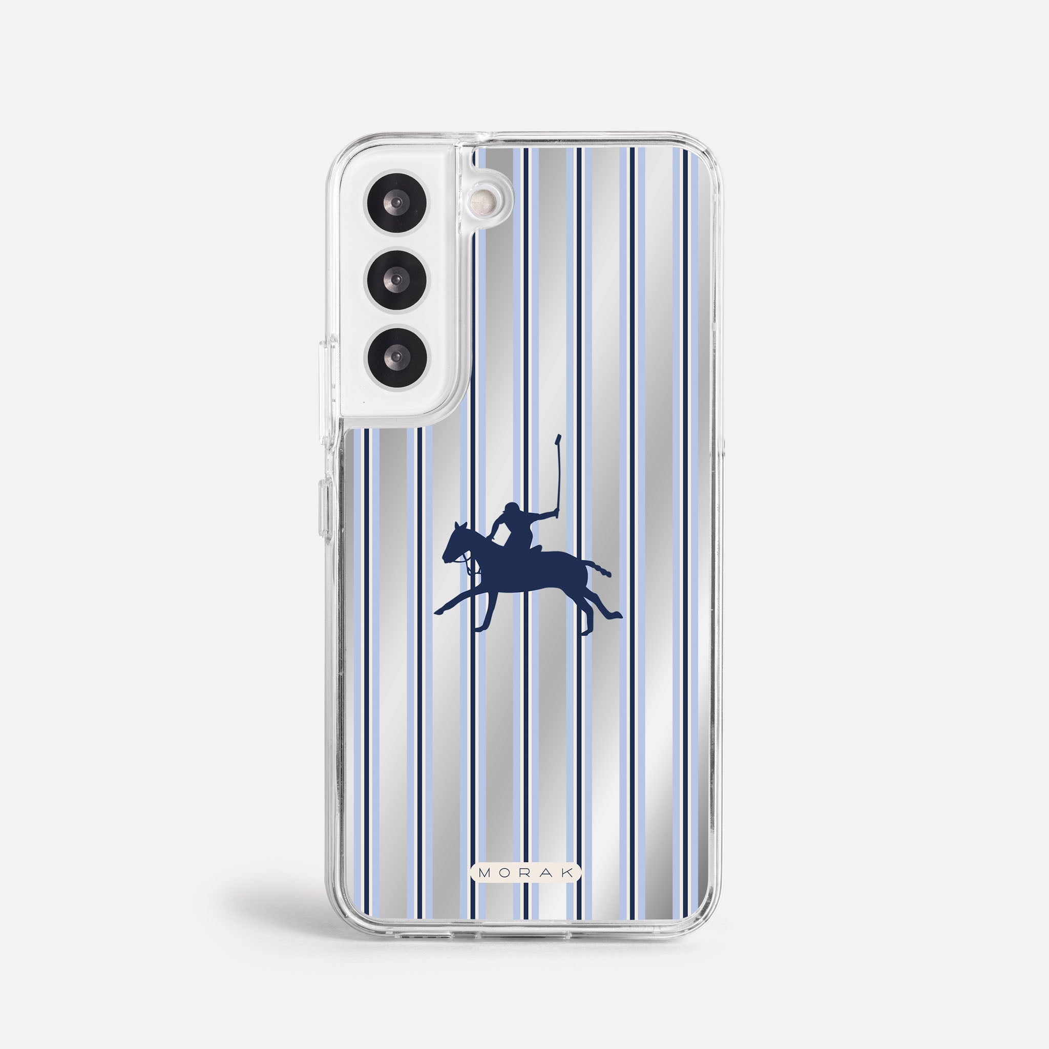 Case Polo Stripe - Espejo Premium – Protección antigolpe | Diseño colombiano | Morak