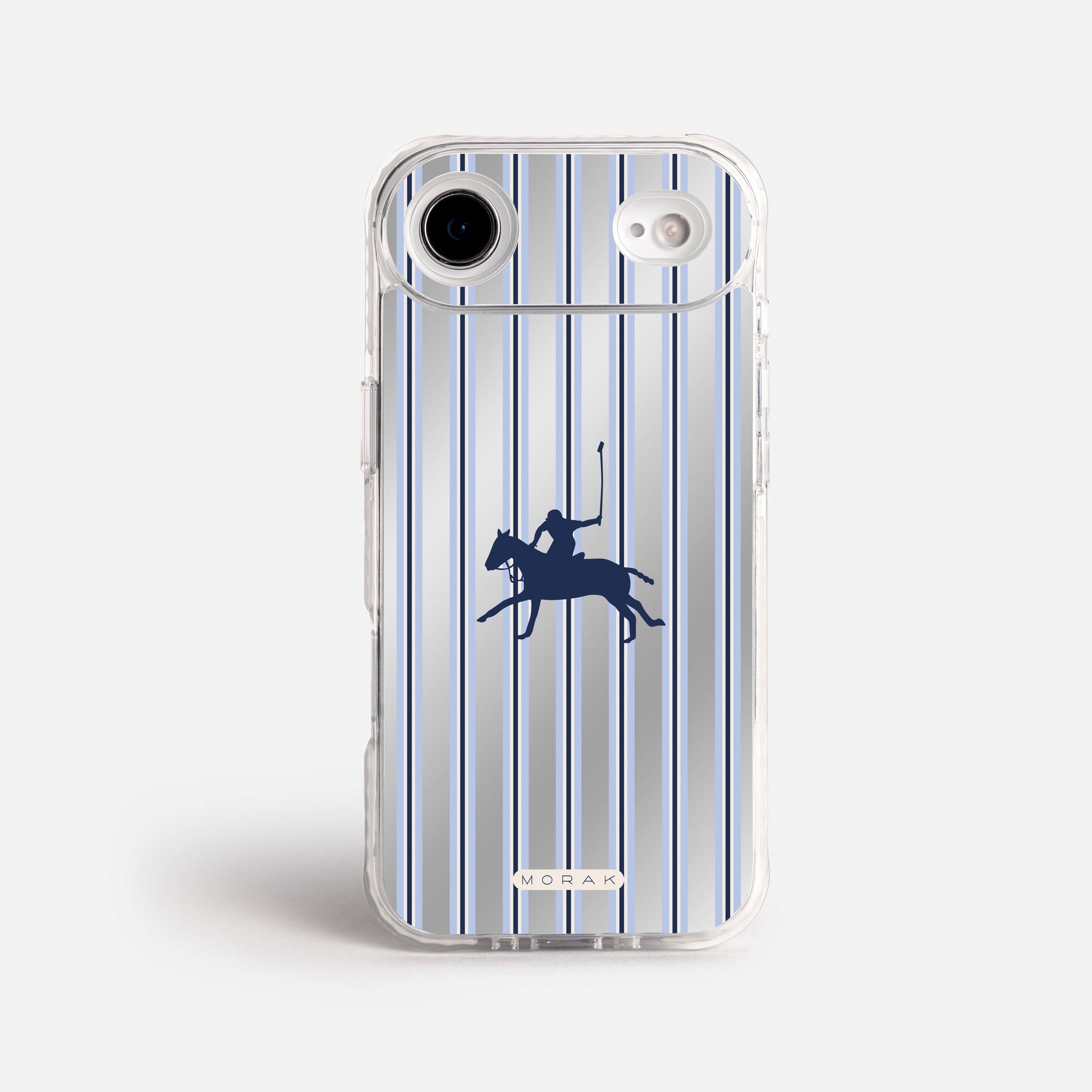 Case Polo Stripe - Espejo Premium – Protección antigolpe | Diseño colombiano | Morak