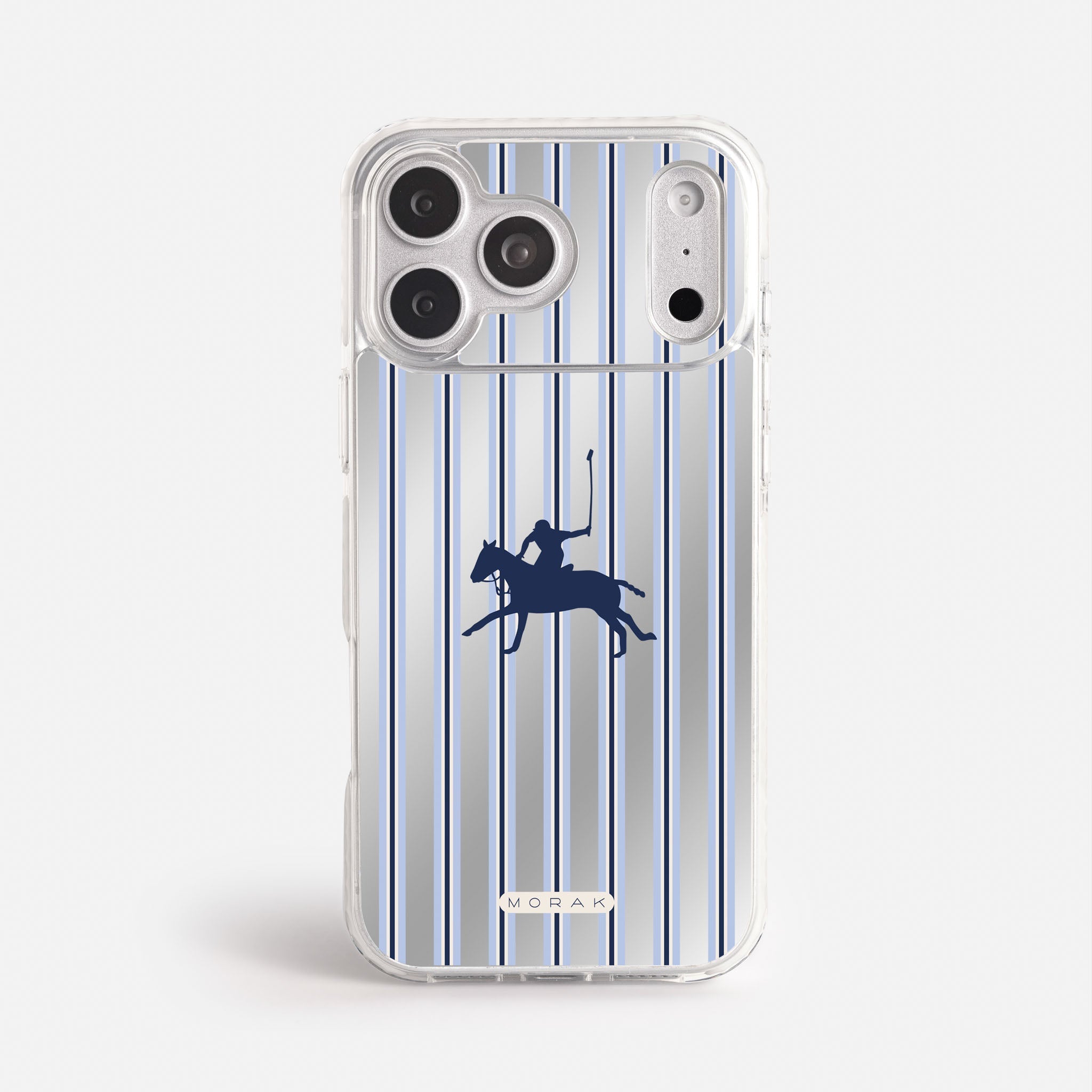 Case Polo Stripe - Espejo Premium – Protección antigolpe | Diseño colombiano | Morak