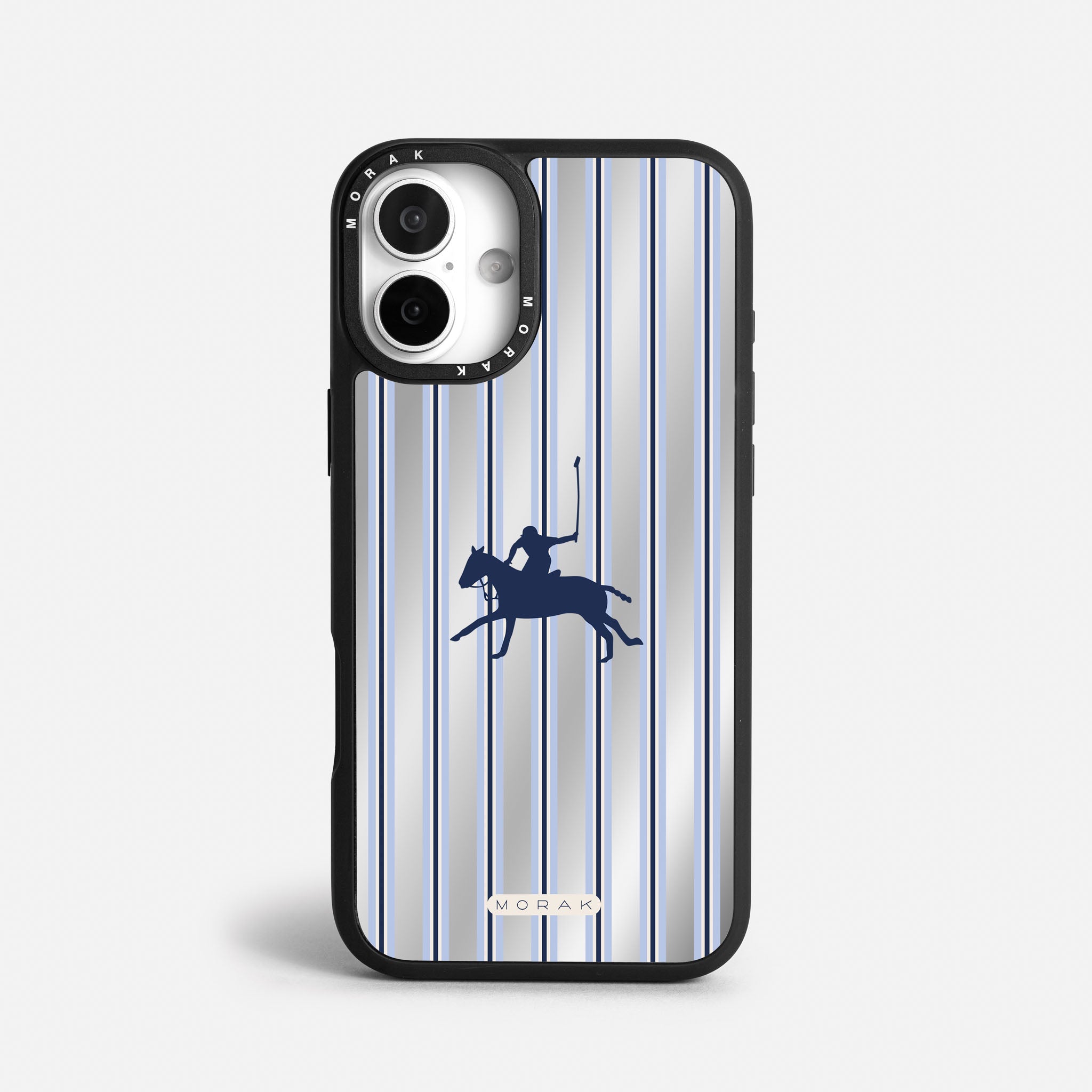 Case Polo Stripe - Espejo Premium – Protección antigolpe | Diseño colombiano | Morak