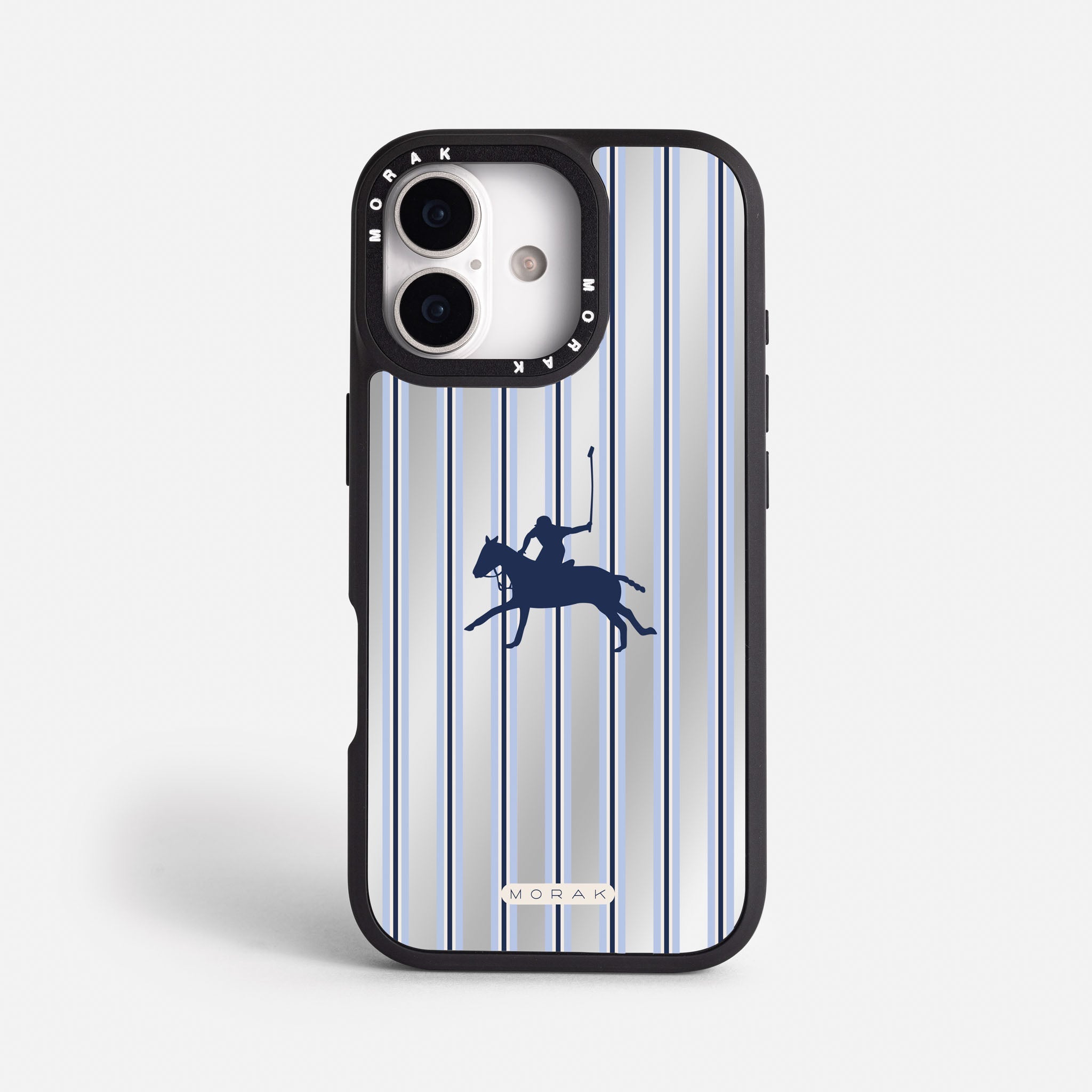 Case Polo Stripe - Espejo Premium – Protección antigolpe | Diseño colombiano | Morak