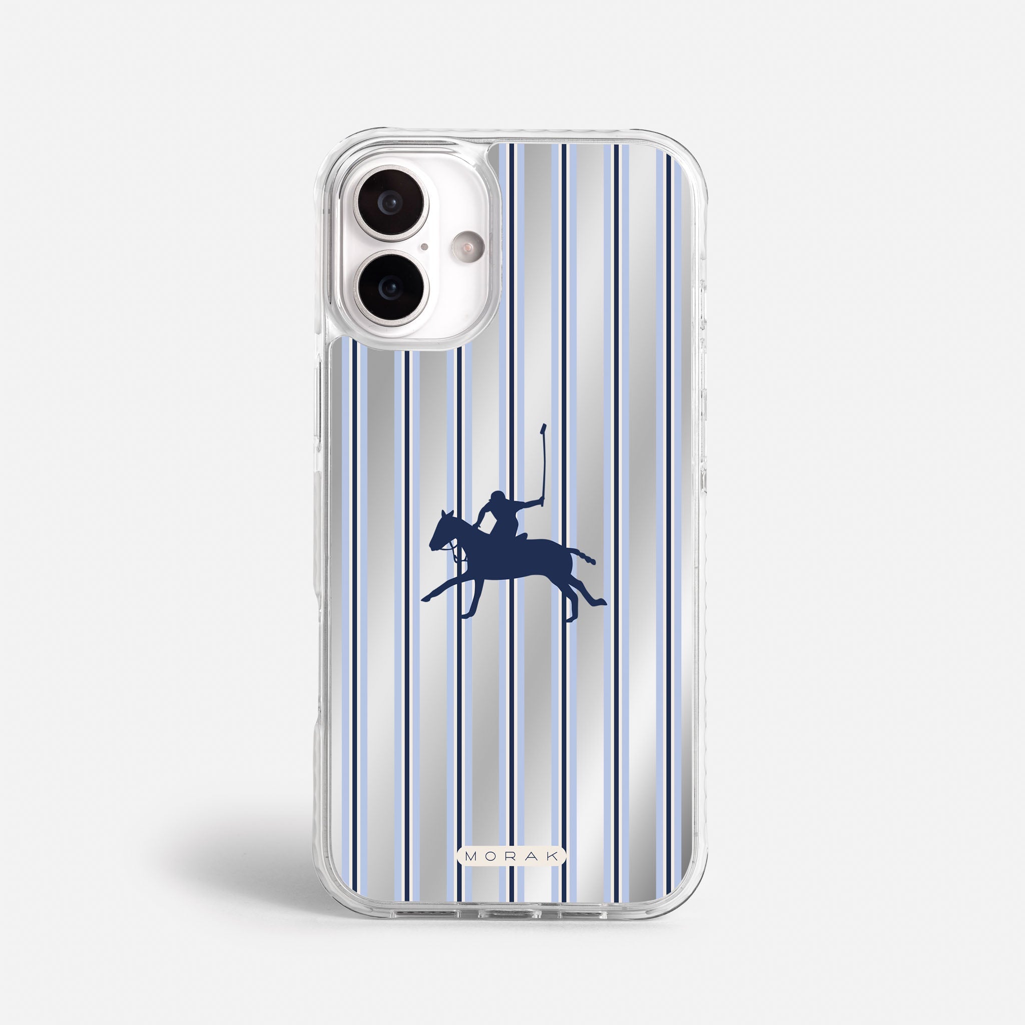 Case Polo Stripe - Espejo Premium – Protección antigolpe | Diseño colombiano | Morak