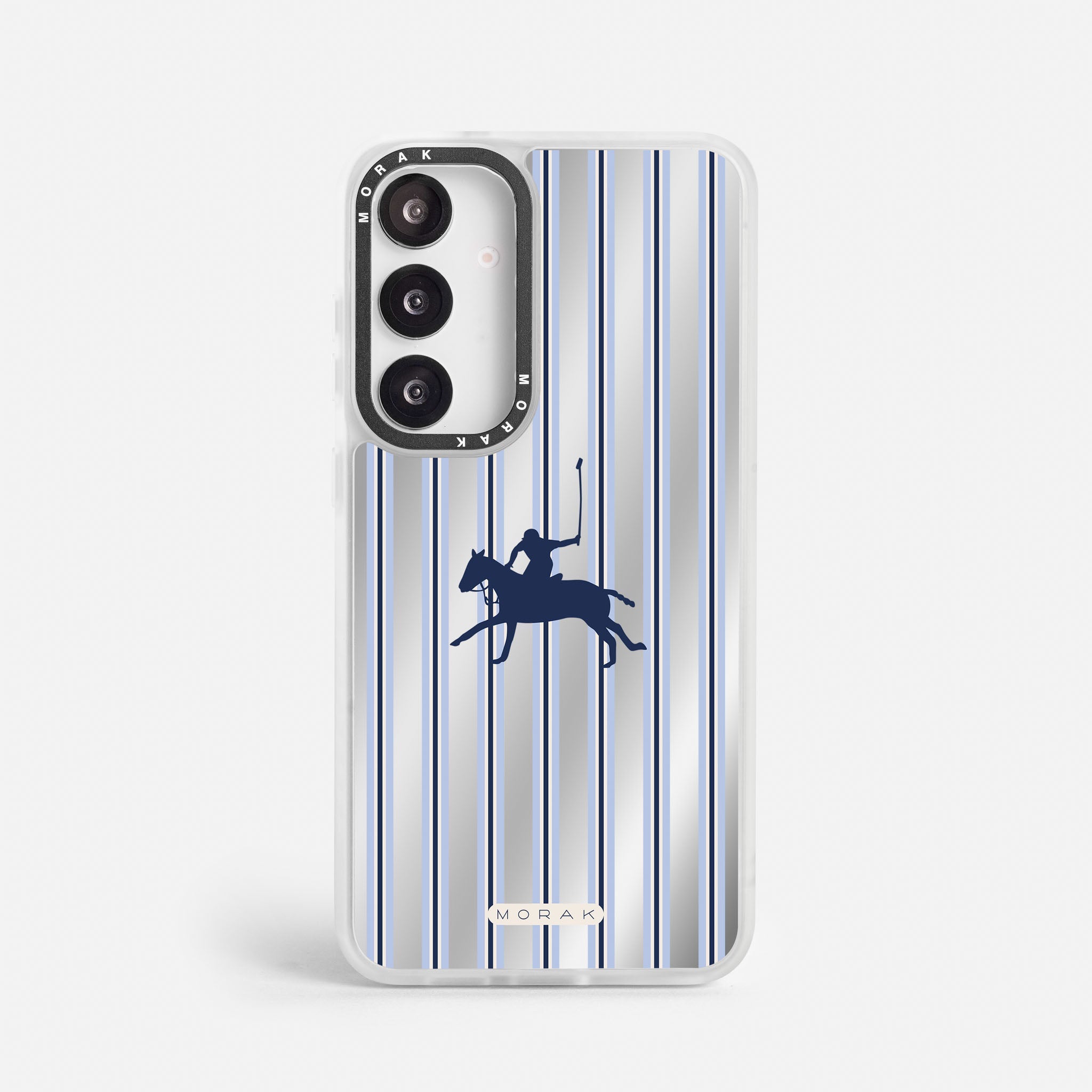 Case Polo Stripe - Espejo Premium – Protección antigolpe | Diseño colombiano | Morak