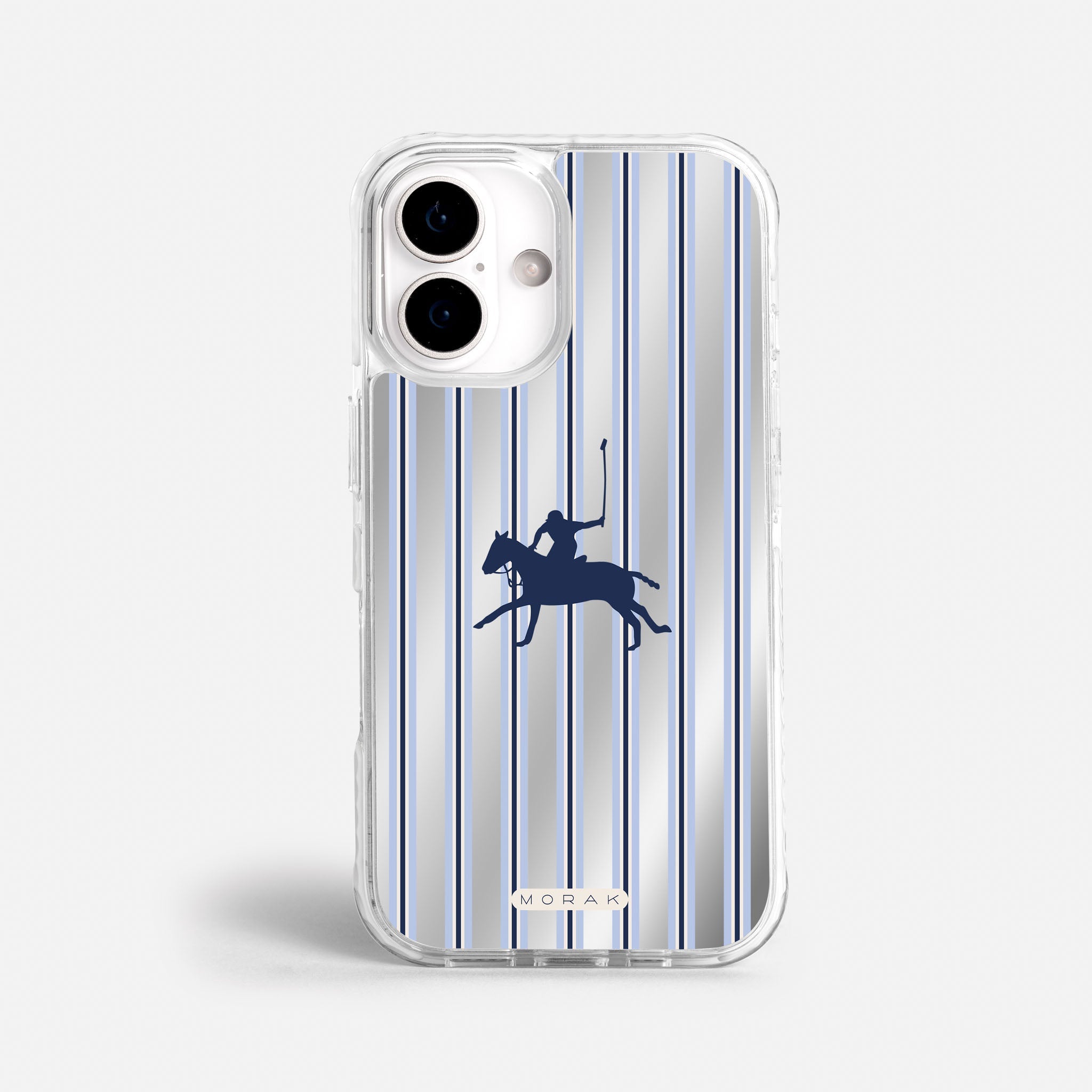 Case Polo Stripe - Espejo Premium – Protección antigolpe | Diseño colombiano | Morak