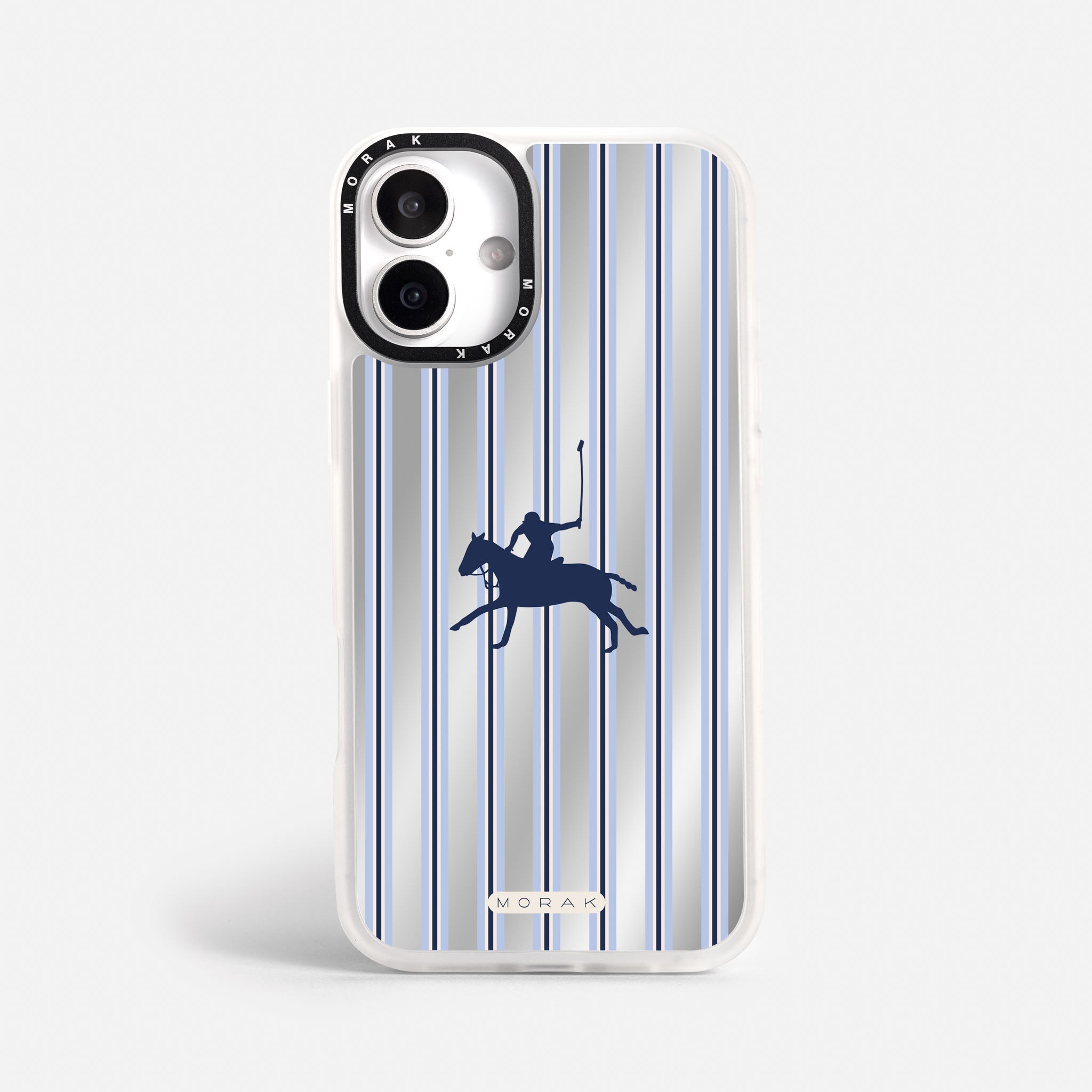 Case Polo Stripe - Espejo Premium – Protección antigolpe | Diseño colombiano | Morak