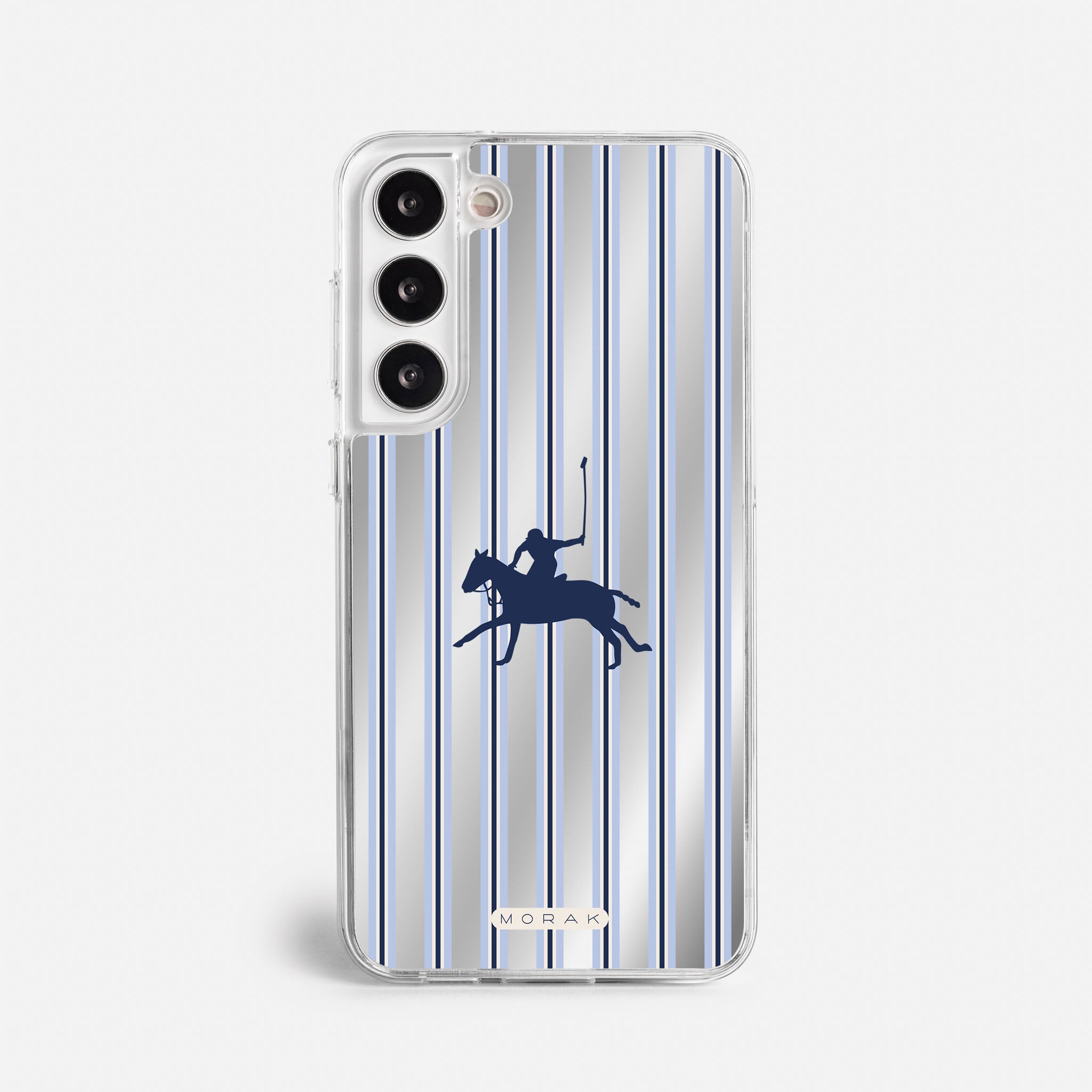 Case Polo Stripe - Espejo Premium – Protección antigolpe | Diseño colombiano | Morak