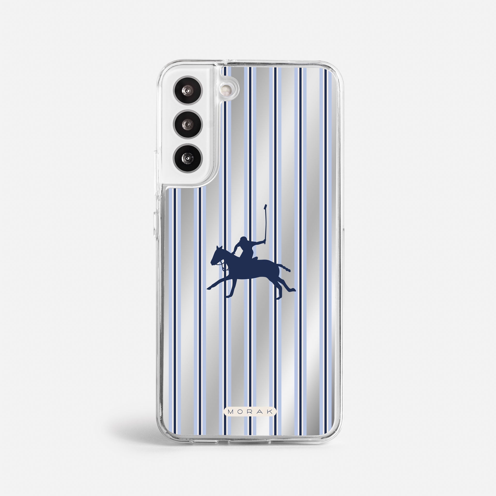 Case Polo Stripe - Espejo Premium – Protección antigolpe | Diseño colombiano | Morak