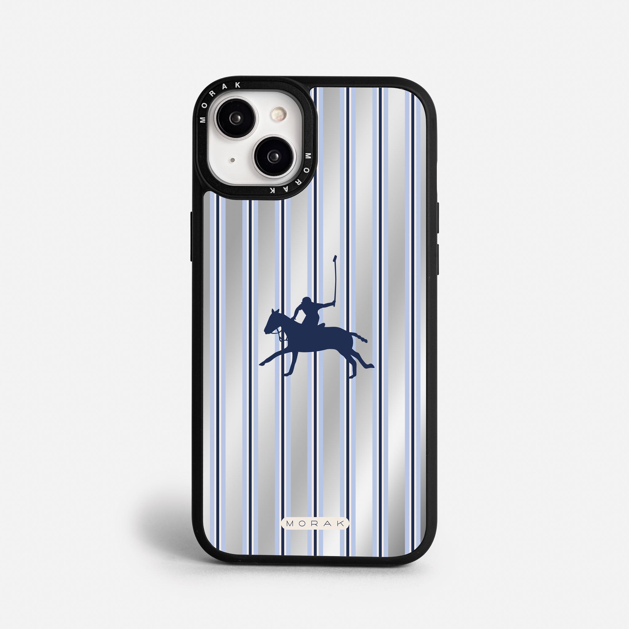 Case Polo Stripe - Espejo Premium – Protección antigolpe | Diseño colombiano | Morak