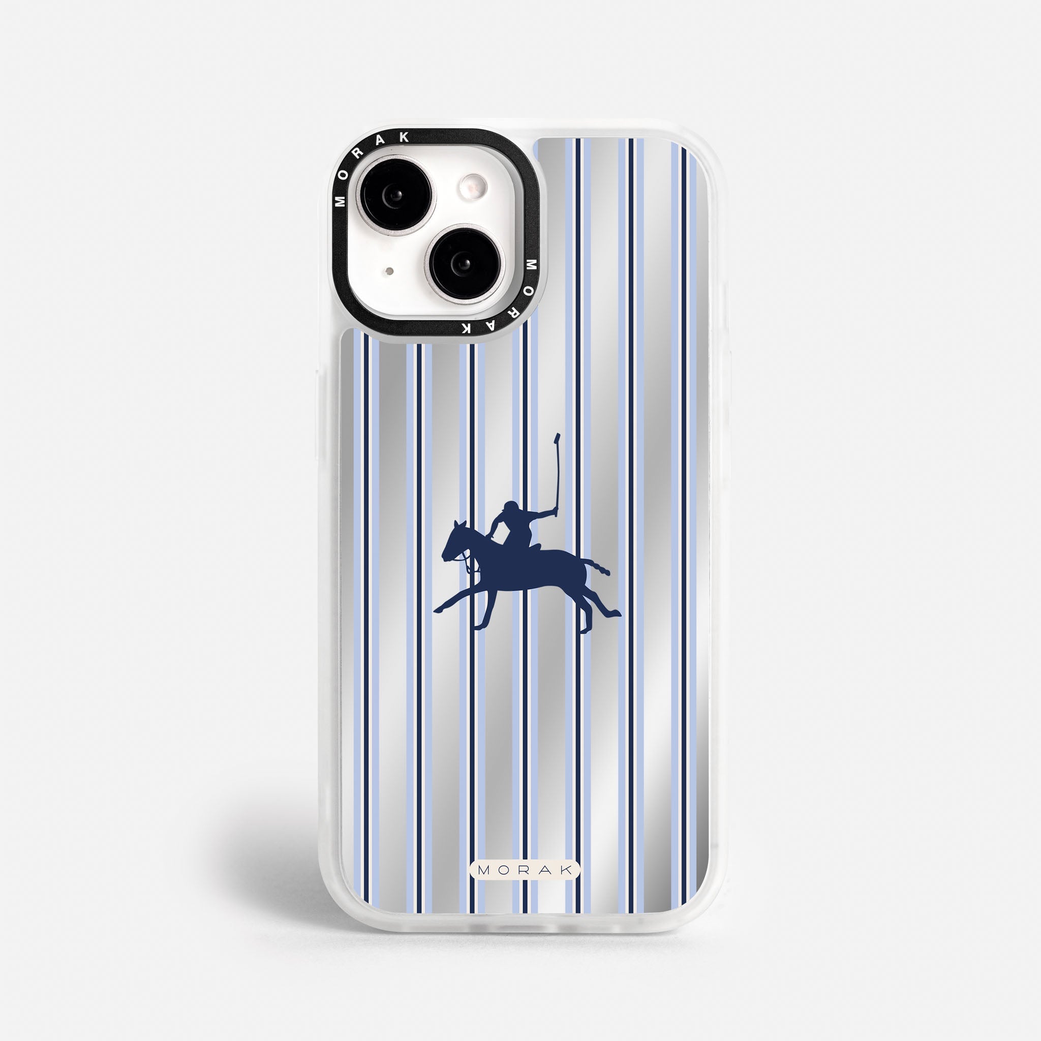 Case Polo Stripe - Espejo Premium – Protección antigolpe | Diseño colombiano | Morak