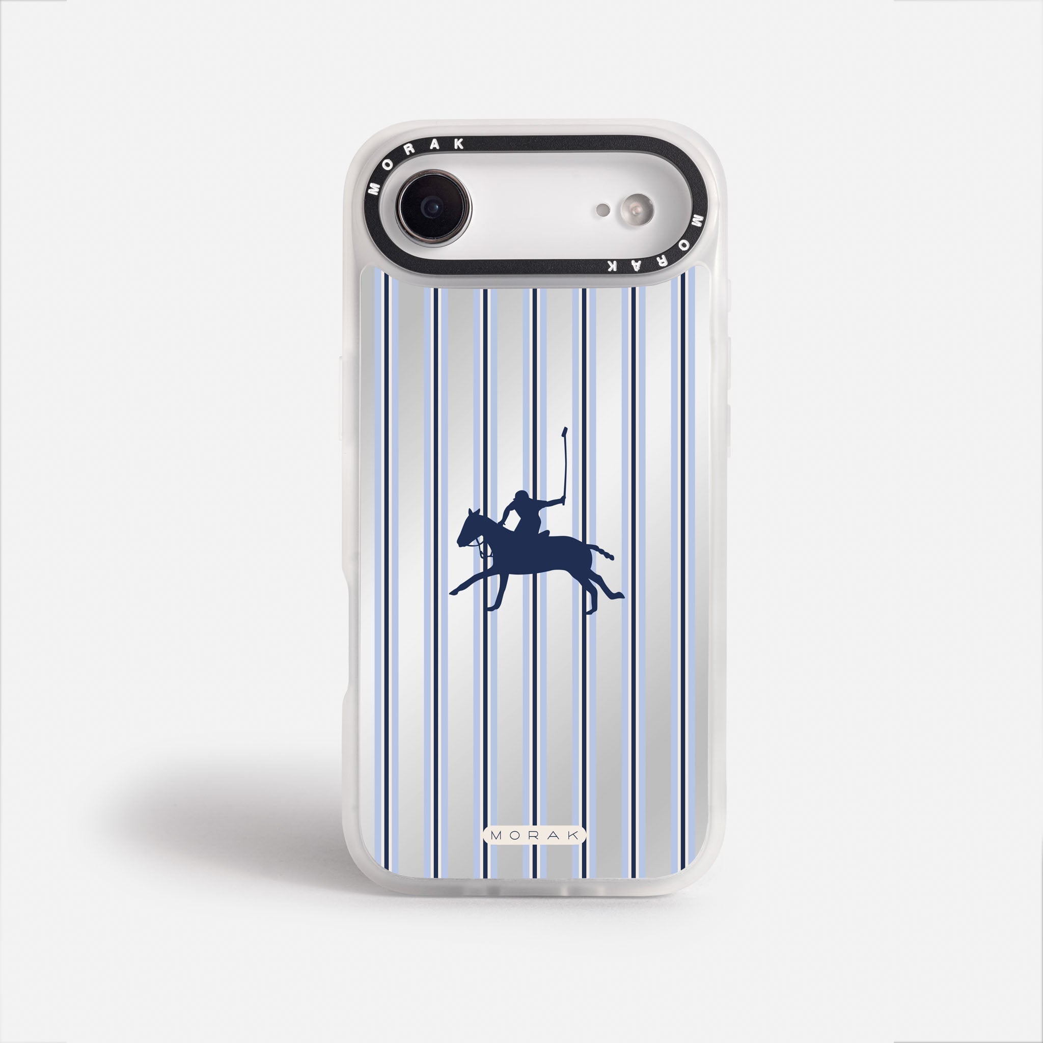Case Polo Stripe - Espejo Premium – Protección antigolpe | Diseño colombiano | Morak