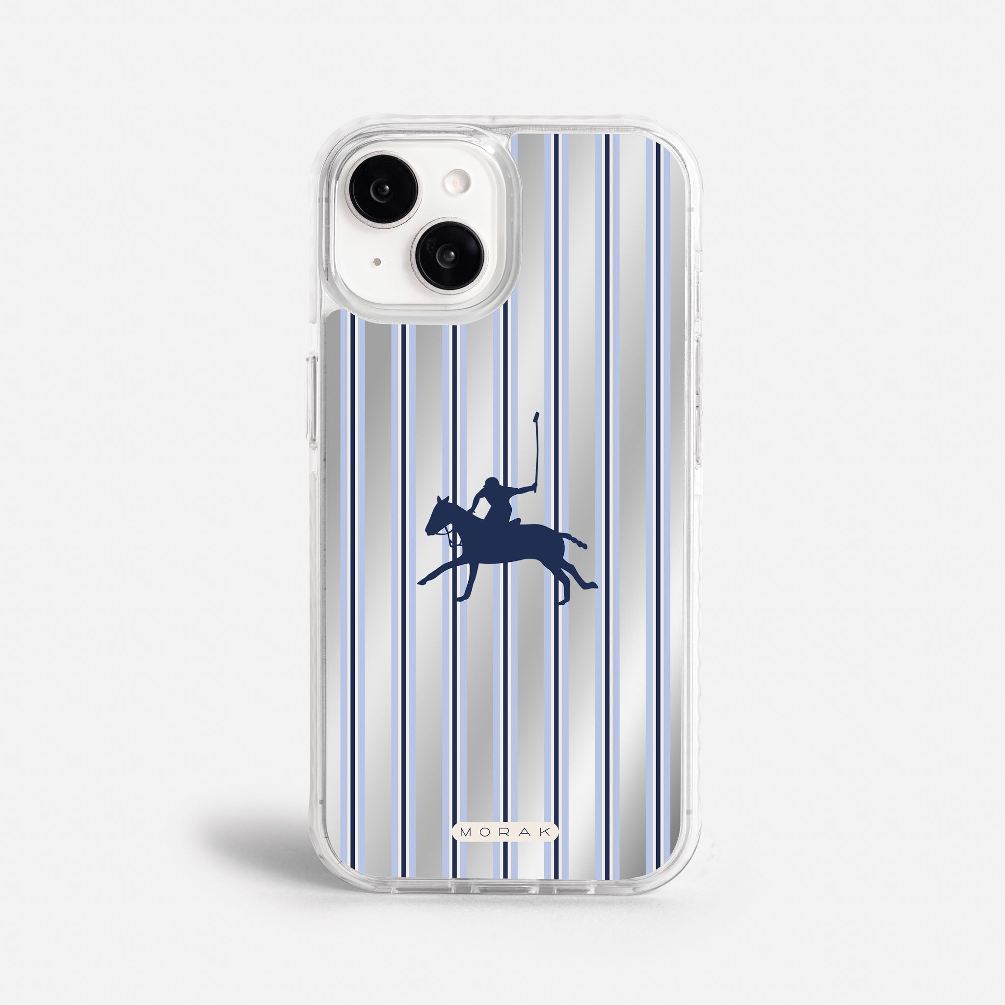 Case Polo Stripe - Espejo Premium – Protección antigolpe | Diseño colombiano | Morak