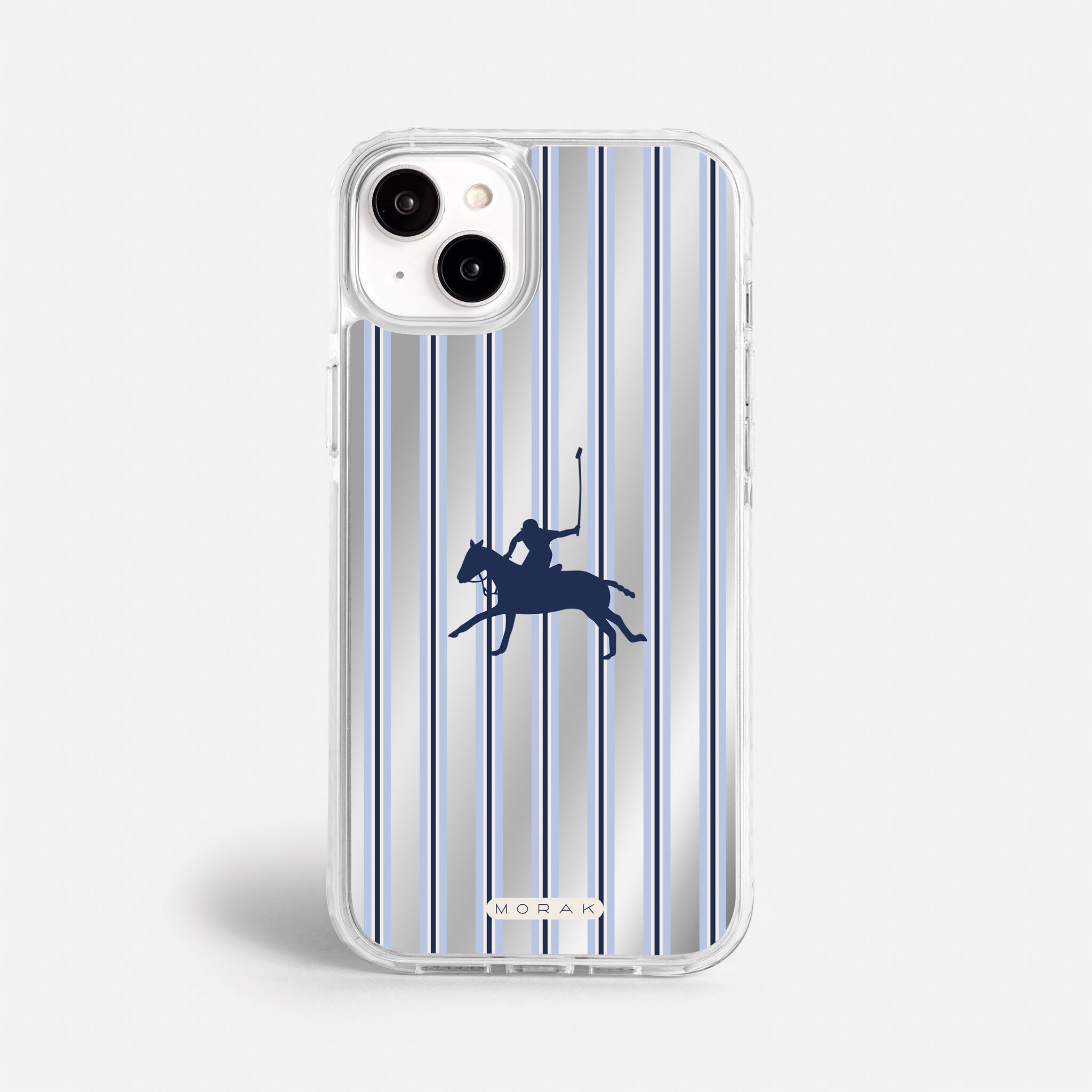 Case Polo Stripe - Espejo Premium – Protección antigolpe | Diseño colombiano | Morak