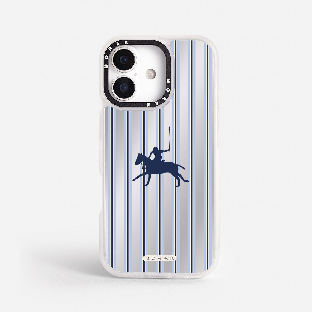 Case Polo Stripe - Espejo Premium – Protección antigolpe | Diseño colombiano | Morak