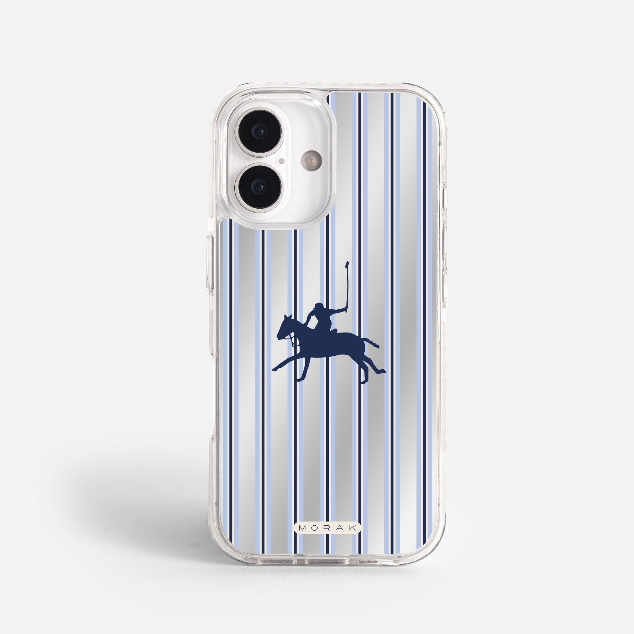 Case Polo Stripe - Espejo Premium – Protección antigolpe | Diseño colombiano | Morak