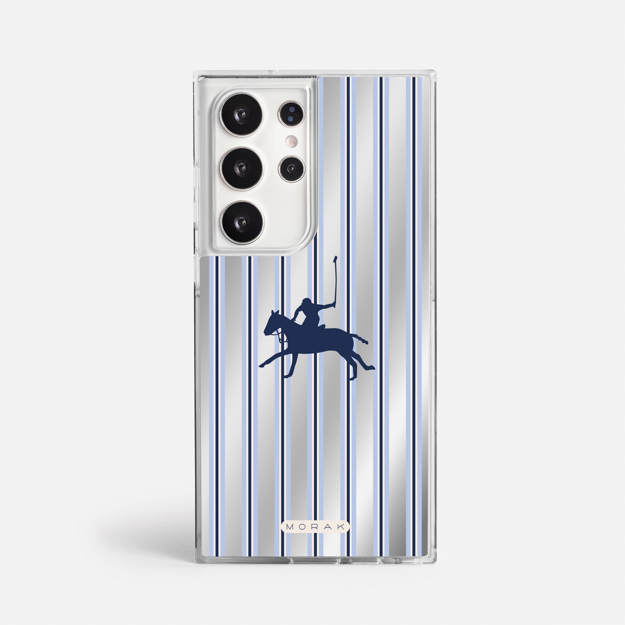 Case Polo Stripe - Espejo Premium – Protección antigolpe | Diseño colombiano | Morak