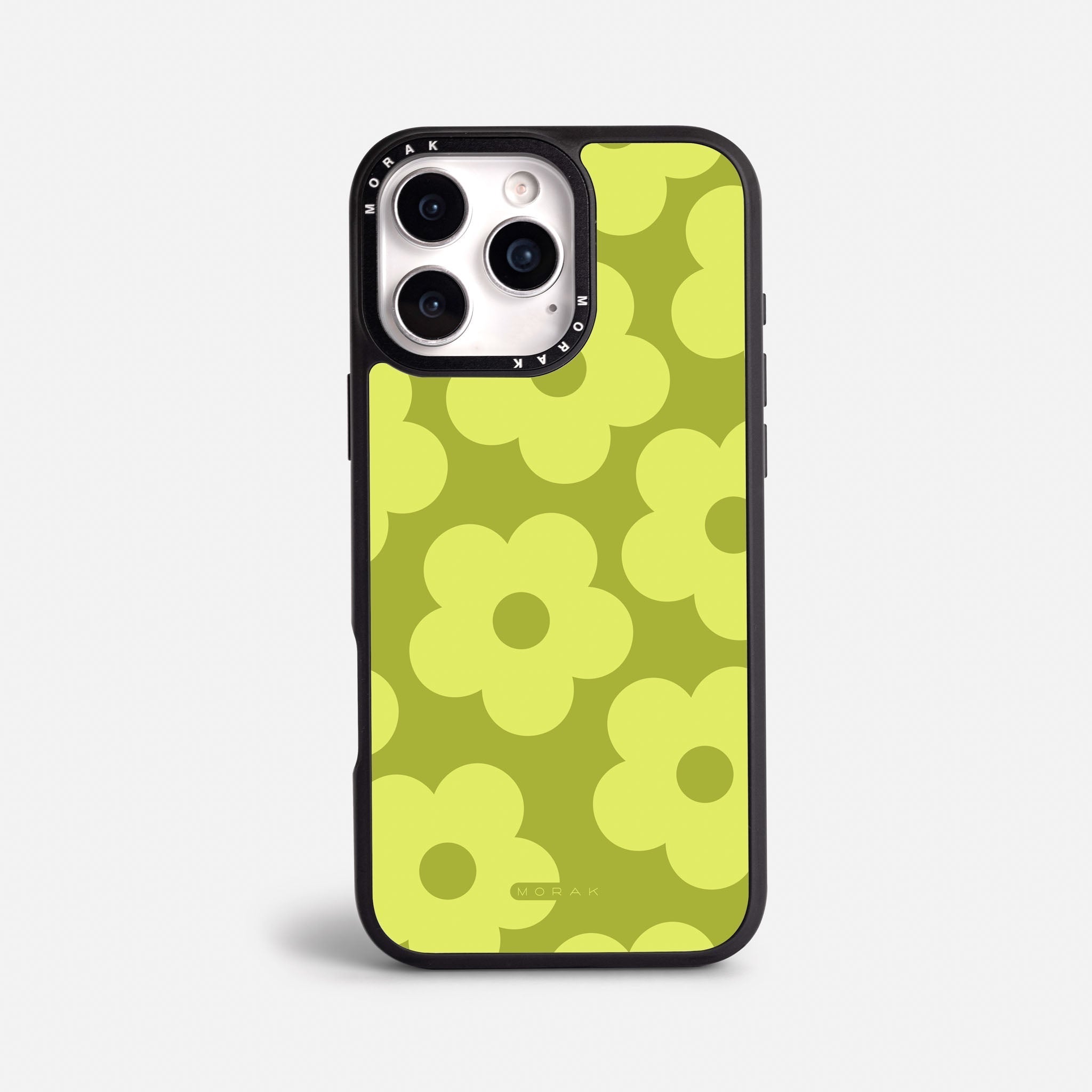 Case Retro Flowers - Blanco Premium – Protección antigolpe | Diseño colombiano | Morak