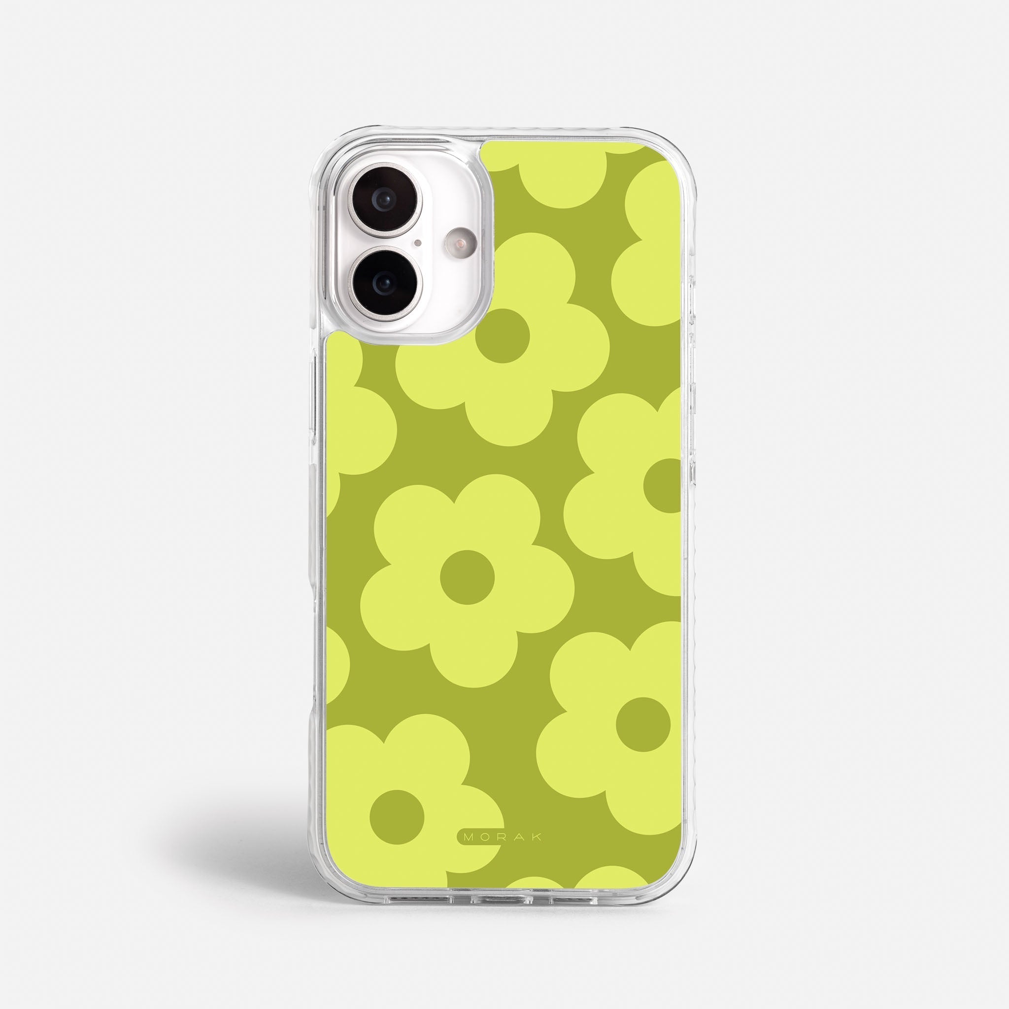 Case Retro Flowers - Blanco Premium – Protección antigolpe | Diseño colombiano | Morak