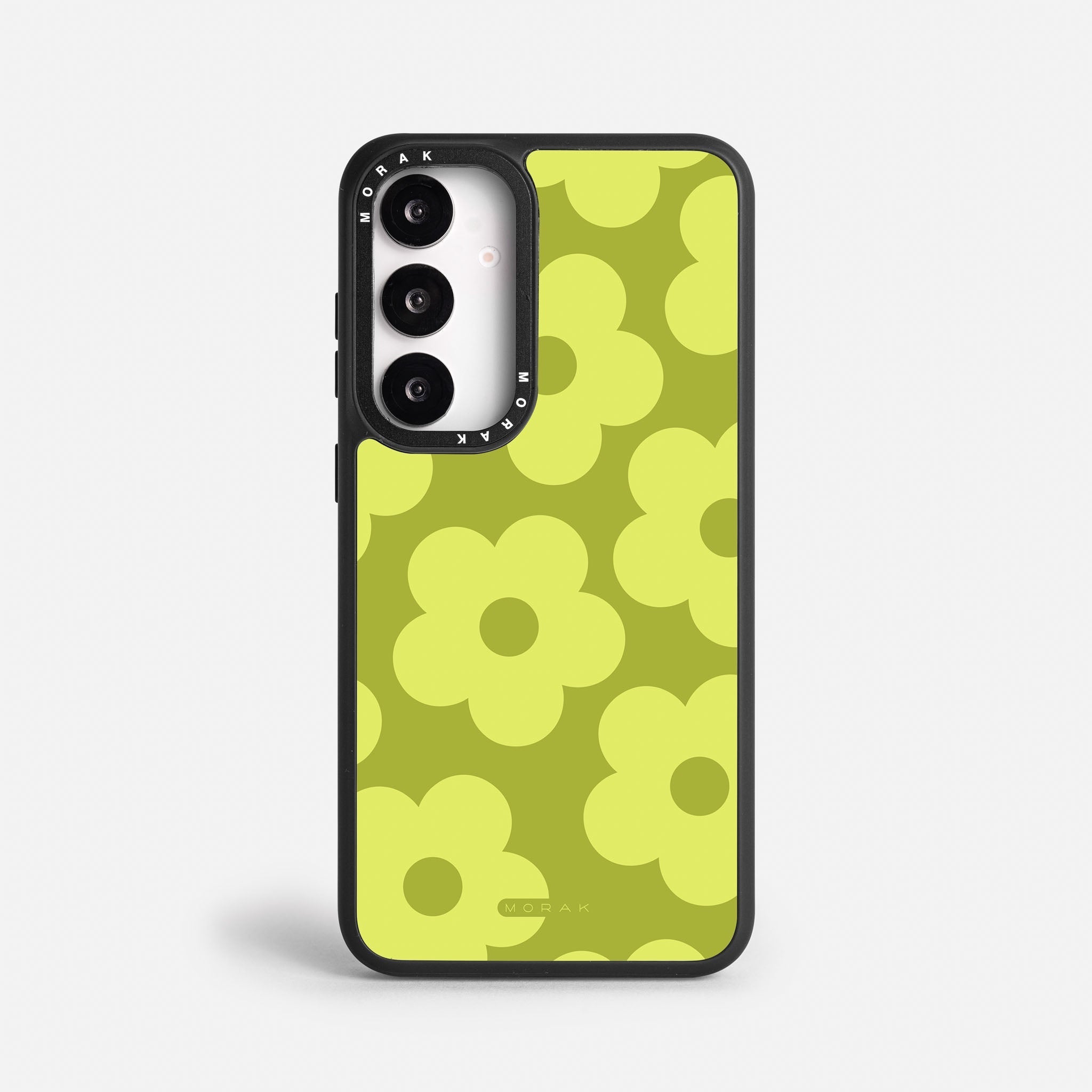 Case Retro Flowers - Blanco Premium – Protección antigolpe | Diseño colombiano | Morak