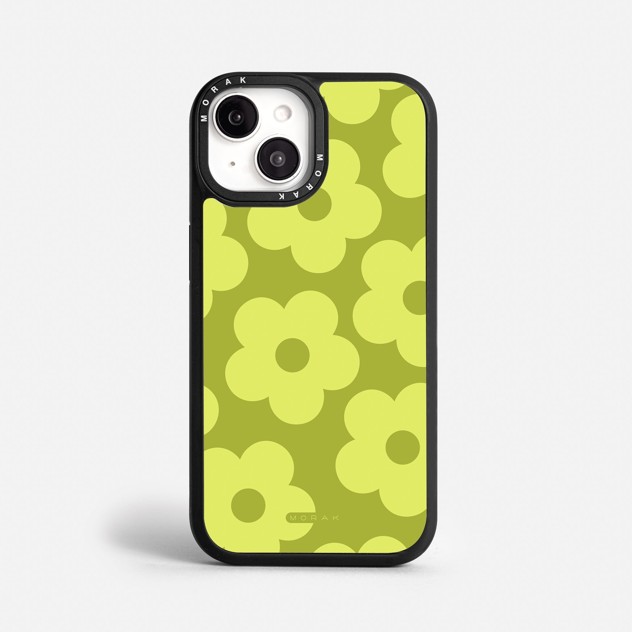Case Retro Flowers - Blanco Premium – Protección antigolpe | Diseño colombiano | Morak