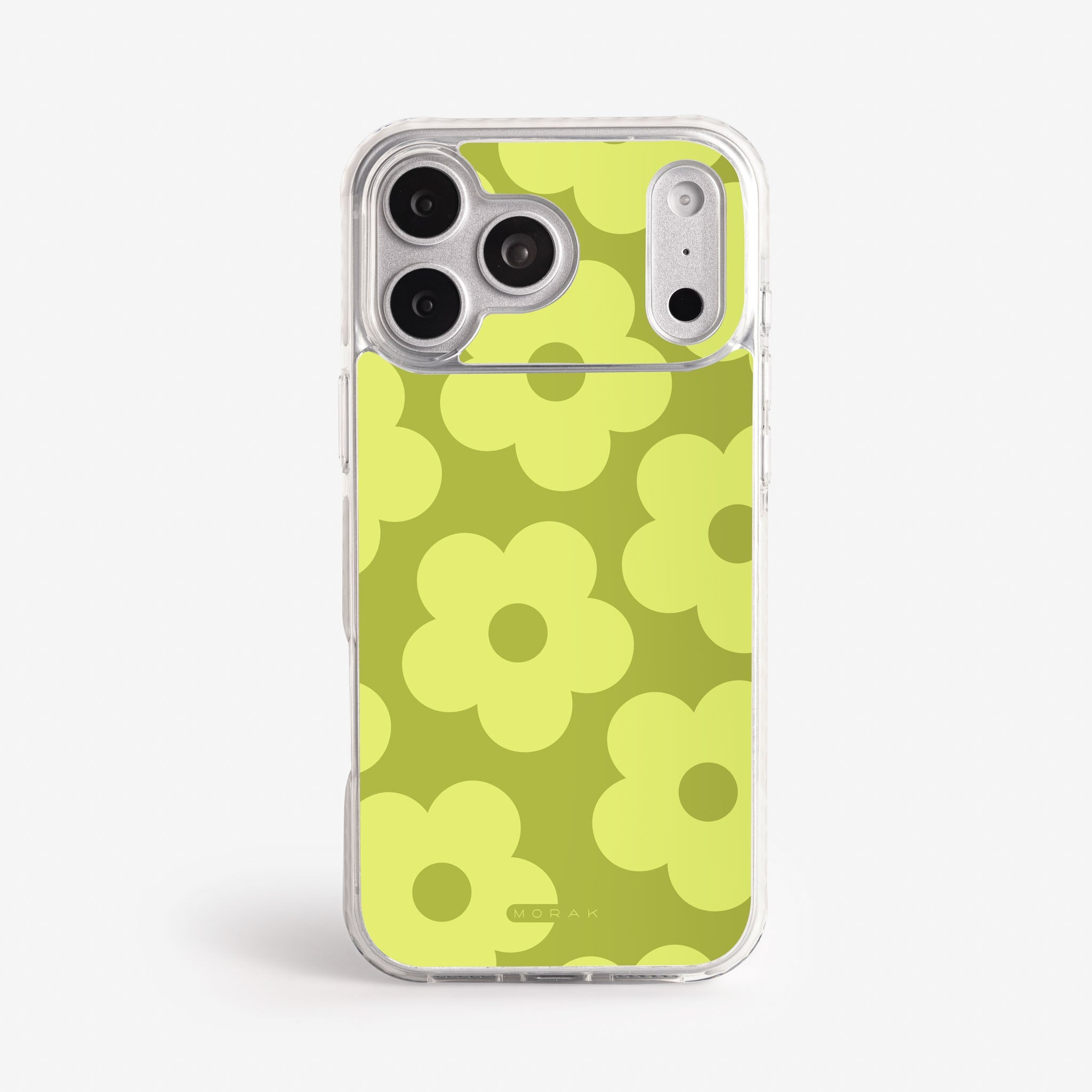 Case Retro Flowers - Blanco Premium – Protección antigolpe | Diseño colombiano | Morak