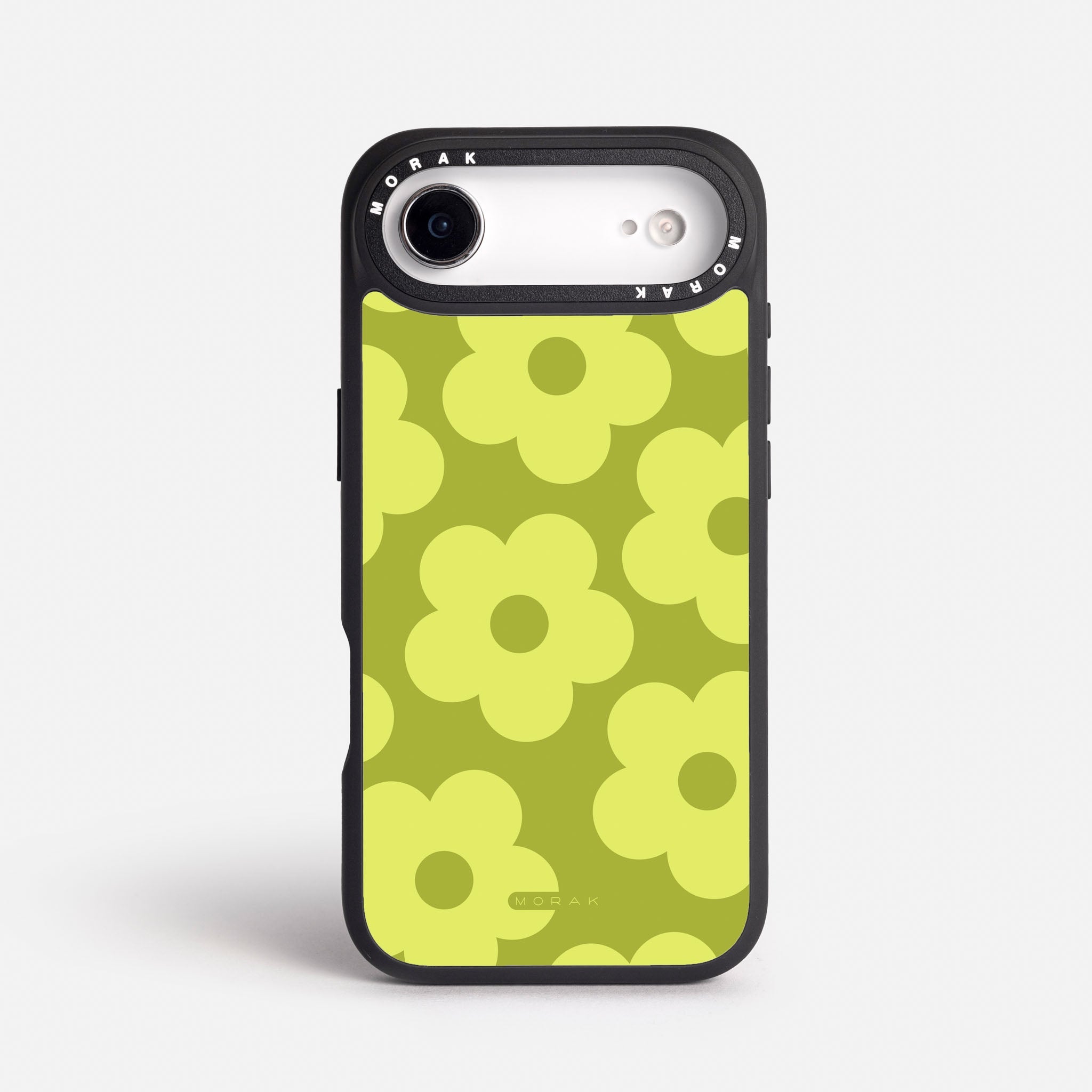 Case Retro Flowers - Blanco Premium – Protección antigolpe | Diseño colombiano | Morak