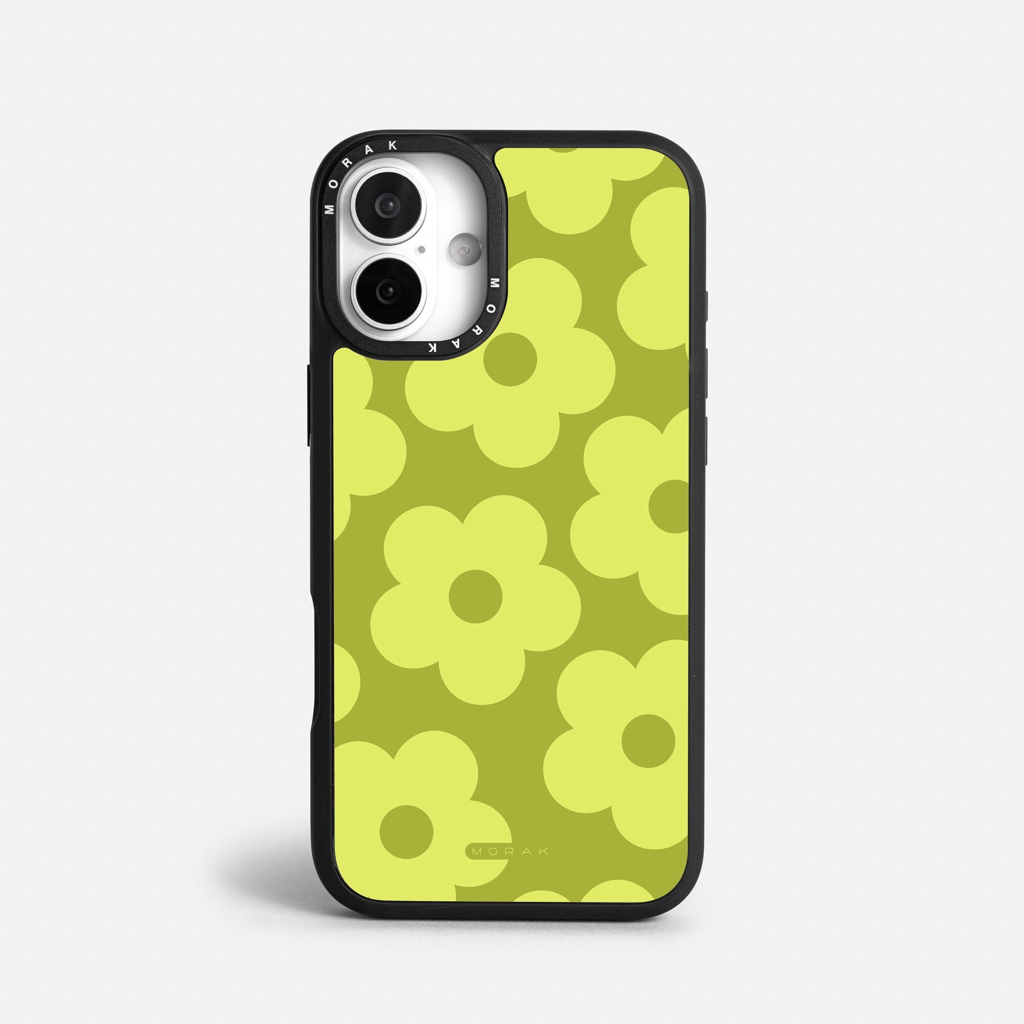 Case Retro Flowers - Blanco Premium – Protección antigolpe | Diseño colombiano | Morak