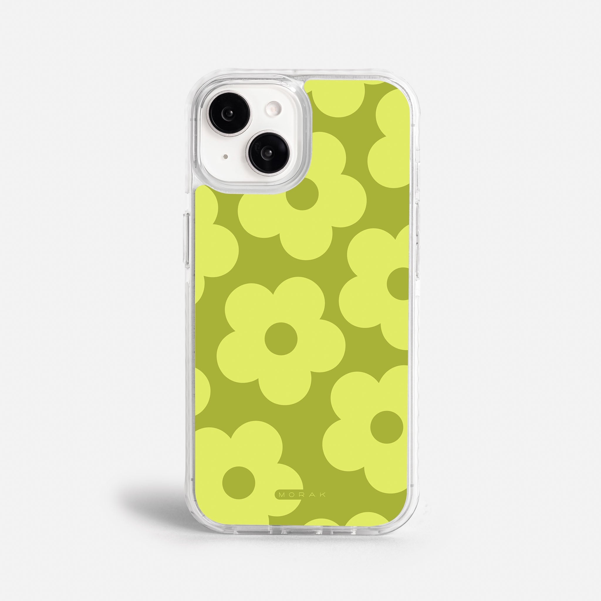 Case Retro Flowers - Blanco Premium – Protección antigolpe | Diseño colombiano | Morak