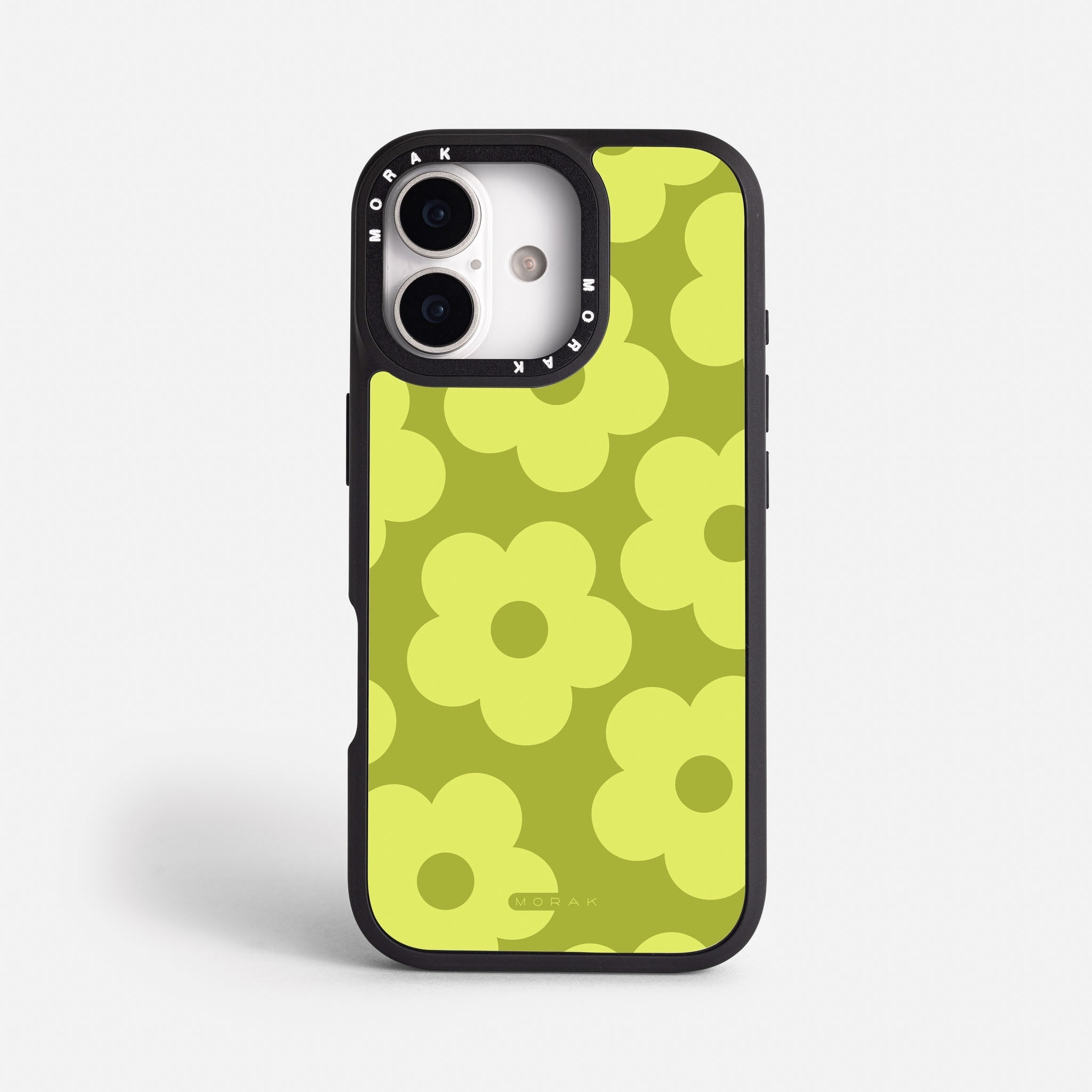Case Retro Flowers - Blanco Premium – Protección antigolpe | Diseño colombiano | Morak