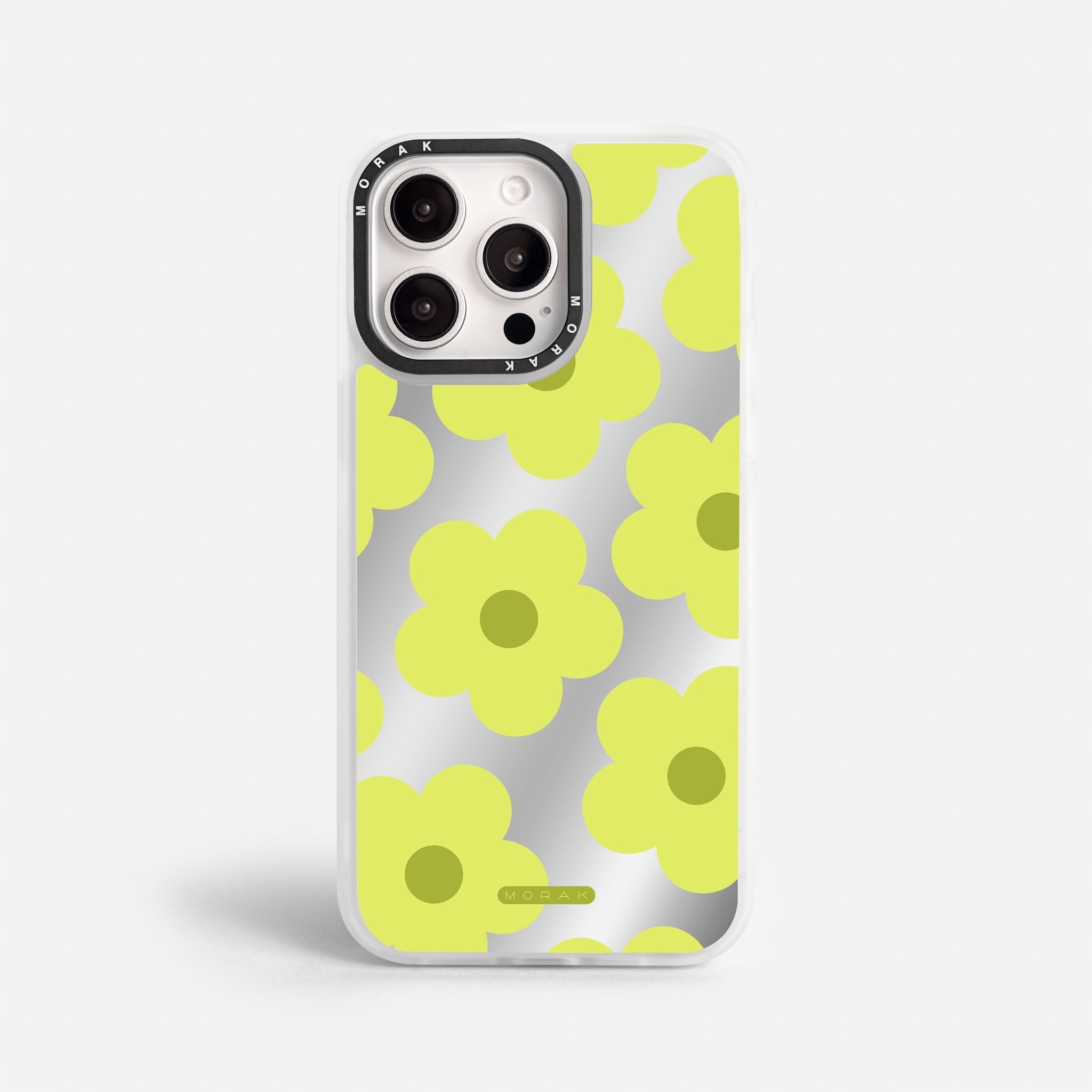 Case Retro Flowers - Espejo Premium – Protección antigolpe | Diseño colombiano | Morak